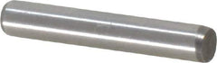 Made in USA - 1/8" Diam x 3/4" Pin Length 416 Stainless Steel Precision Dowel Pin - Passivated Finish, C 36-42 Hardness, 2 Beveled End - All Tool & Supply