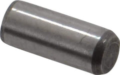 Made in USA - 5/32" Diam x 3/8" Pin Length 416 Stainless Steel Precision Dowel Pin - Passivated Finish, C 36-42 Hardness, 2 Beveled End - All Tool & Supply