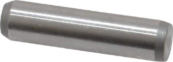 Made in USA - 3/16" Diam x 3/4" Pin Length 416 Stainless Steel Precision Dowel Pin - Passivated Finish, C 36-42 Hardness, 2 Beveled End - All Tool & Supply