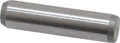 Made in USA - 3/16" Diam x 3/4" Pin Length 416 Stainless Steel Precision Dowel Pin - Passivated Finish, C 36-42 Hardness, 2 Beveled End - All Tool & Supply