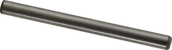 Made in USA - 1/4" Diam x 3" Pin Length 416 Stainless Steel Precision Dowel Pin - Passivated Finish, C 36-42 Hardness, 2 Beveled End - All Tool & Supply