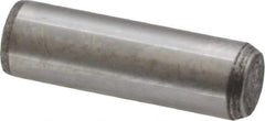 Made in USA - 5/16" Diam x 1" Pin Length 416 Stainless Steel Precision Dowel Pin - Passivated Finish, C 36-42 Hardness, 2 Beveled End - All Tool & Supply