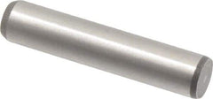 Made in USA - 5/16" Diam x 1-1/2" Pin Length 416 Stainless Steel Precision Dowel Pin - Passivated Finish, C 36-42 Hardness, 2 Beveled End - All Tool & Supply