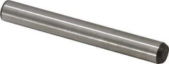 Made in USA - 5/16" Diam x 2-1/2" Pin Length 416 Stainless Steel Precision Dowel Pin - Passivated Finish, C 36-42 Hardness, 2 Beveled End - All Tool & Supply