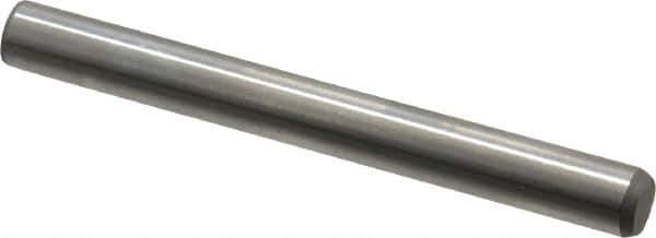 Made in USA - 5/16" Diam x 3" Pin Length 416 Stainless Steel Precision Dowel Pin - Passivated Finish, C 36-42 Hardness, 2 Beveled End - All Tool & Supply