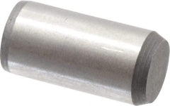 Made in USA - 5/16" Diam x 5/8" Pin Length 416 Stainless Steel Precision Dowel Pin - Passivated Finish, C 36-42 Hardness, 2 Beveled End - All Tool & Supply