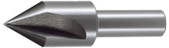 Keo - 2" Head Diam, 3/4" Shank Diam, 3 Flute 82° High Speed Steel Countersink - Bright Finish, 3-1/4" OAL, Single End, Straight Shank, Right Hand Cut - All Tool & Supply