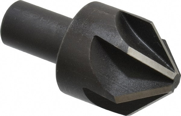 Keo - 1-1/2" Head Diam, 3/4" Shank Diam, 6 Flute 90° High Speed Steel Countersink - All Tool & Supply