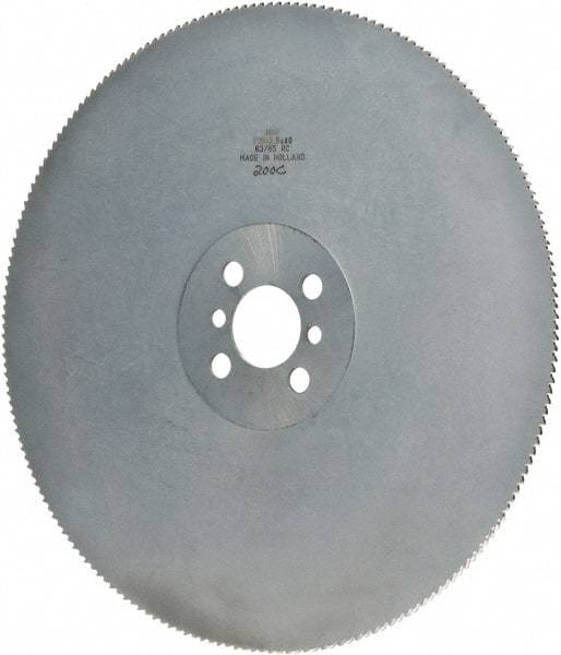 Kinkelder Saw - 350mm Blade Diam, 160 Teeth, High Speed Steel Cold Saw Blade - 40mm Arbor Hole Diam, 2.5mm Blade Thickness - All Tool & Supply