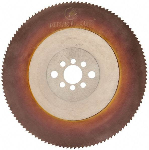 Kinkelder Saw - 250mm Blade Diam, 120 Teeth, High Speed Steel Cold Saw Blade - 32mm Arbor Hole Diam, 2mm Blade Thickness - All Tool & Supply