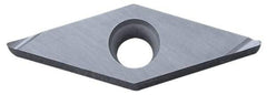 Kyocera - VBGT220.5 F Grade PR930 Carbide Turning Insert - TiCN Finish, 35° Diamond, 1/4" Inscr Circle, 1/8" Thick, 0.0079" Corner Radius - All Tool & Supply