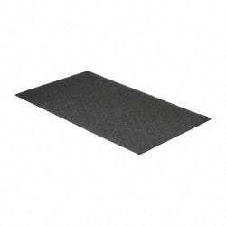 PRO-SAFE - 5' Long x 3' Wide, Dry Environment, Anti-Fatigue Matting - Black, Vinyl with Vinyl Sponge Base, Beveled on 4 Sides - All Tool & Supply