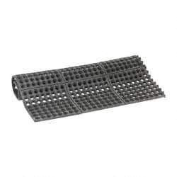 PRO-SAFE - 3' Long x 3' Wide x 5/8" Thick, Anti-Fatigue Modular Matting Tiles - Black, For Dry & Wet Areas, Series Pro-Safe - All Tool & Supply