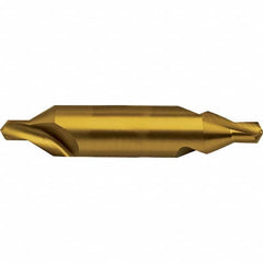 Guhring - Metric Plain Cut 60° Incl Angle High Speed Steel Combo Drill & Countersink - All Tool & Supply