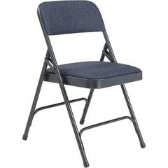 National Public Seating - Folding Chairs Pad Type: Folding Chair w/Fabric Padded Seat Material: Fabric; Steel - All Tool & Supply