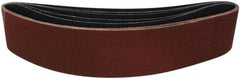 Tru-Maxx - 6" Wide x 108" OAL, 80 Grit, Aluminum Oxide Abrasive Belt - Aluminum Oxide, Medium, Coated, X Weighted Cloth Backing, Dry - All Tool & Supply