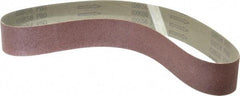 Tru-Maxx - 2" Wide x 36" OAL, 80 Grit, Aluminum Oxide Abrasive Belt - Aluminum Oxide, Medium, Coated, X Weighted Cloth Backing, Dry - All Tool & Supply