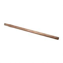 Made in USA - 36" Long Replacement Handle for Sledge Hammers - 1-1/2" Eye Length x 1-1/4" Eye Width, Hickory, Material Grade Type B - All Tool & Supply