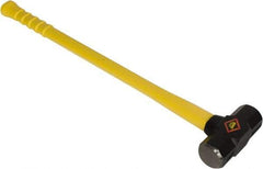 NUPLA - 10 Lb Head, Sledge Hammer - Steel Head, 2-1/2" Face Diam, Fiberglass Handle - All Tool & Supply