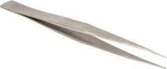 Aven - 5" OAL AA-SA Precision Tweezers - General Assembly, Precise Tip - All Tool & Supply