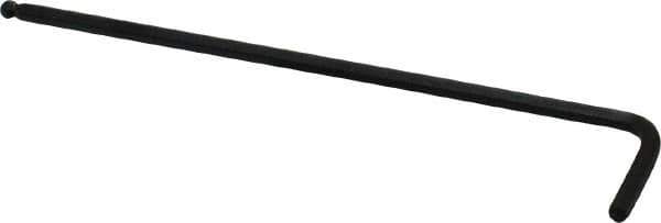 Eklind - 3/32" Hex, Long Arm, Ball End Hex Key - 3-3/8" OAL, Steel, Inch System of Measurement - All Tool & Supply