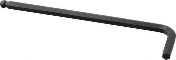 Eklind - 7/32" Hex, Long Arm, Ball End Hex Key - 4-7/8" OAL, Steel, Inch System of Measurement - All Tool & Supply