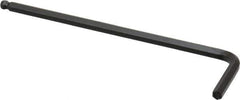 Eklind - 4mm Hex, Long Arm, Ball End Hex Key - 4-3/32" OAL, Steel, Metric System of Measurement - All Tool & Supply