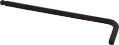 Eklind - 6mm Hex, Long Arm, Ball End Hex Key - 5-7/16" OAL, Steel, Metric System of Measurement - All Tool & Supply