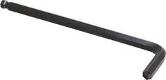 Eklind - 8mm Hex, Long Arm, Ball End Hex Key - 6-13/64" OAL, Steel, Metric System of Measurement - All Tool & Supply