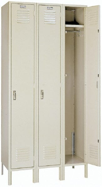 Lyon - 3 Door, 1 Tier, Locker - All Tool & Supply