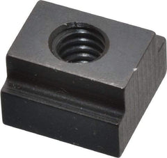 Gibraltar - 1/4-20 Tapped Through T Slot Nut - 3/8" Slot Width, 9/16 x 15/64" Base Width x Height, 9/16 x 3/8" OAL x Height - All Tool & Supply