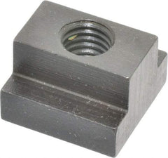 Gibraltar - 1/2-13 Blind Tapped T Slot Nut - 5/8" Slot Width, 1-1/8 x 3/8" Base Width x Height, 1-1/8 x 3/4" OAL x Height - All Tool & Supply