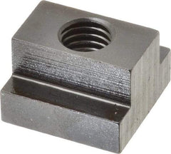 Gibraltar - 1/2-13 Tapped Through T Slot Nut - 5/8" Slot Width, 1-1/8 x 3/8" Base Width x Height, 1-1/8 x 3/4" OAL x Height - All Tool & Supply