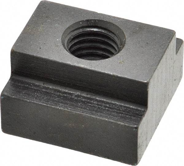 Gibraltar - 1/2-13 Blind Tapped T Slot Nut - 3/4" Slot Width, 1-1/4 x 15/32" Base Width x Height, 1-1/4 x 3/4" OAL x Height - All Tool & Supply