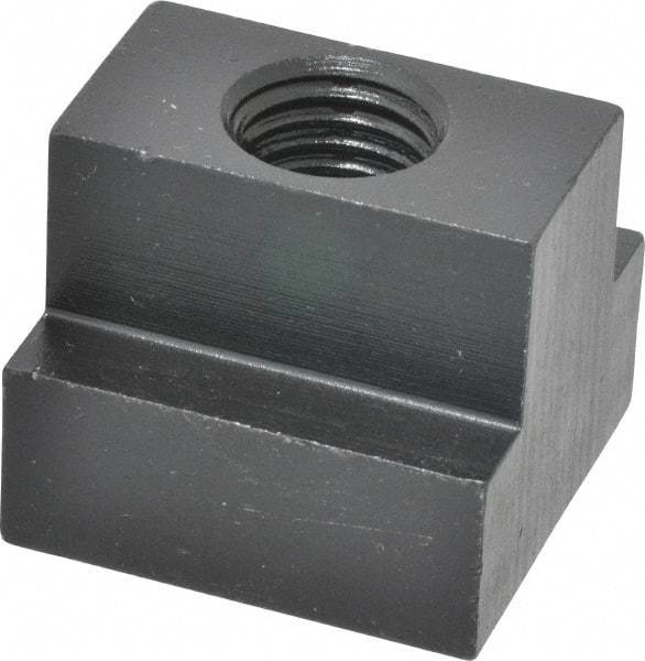 Gibraltar - 3/4-10 Blind Tapped T Slot Nut - 1" Slot Width, 1-3/4 x 3/4" Base Width x Height, 1-3/4 x 1-1/2" OAL x Height - All Tool & Supply