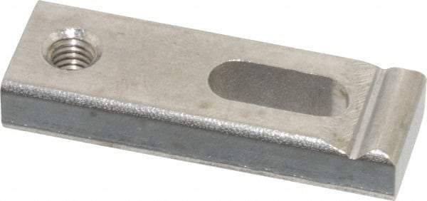 Gibraltar - 7/32" Stud, Stainless Steel, Strap Clamp - 5/16" Travel, 1-1/2" OAL x 1/2" Wide x 1/4" High, Radius Nose - All Tool & Supply