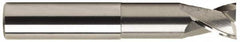 OSG - 1" Diam 2 Flute Solid Carbide 0.06" Corner Radius End Mill - All Tool & Supply