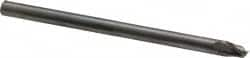 OSG - 1/4", 1/4" LOC, 1/4" Shank Diam, 4" OAL, 2 Flute, Solid Carbide Square End Mill - All Tool & Supply