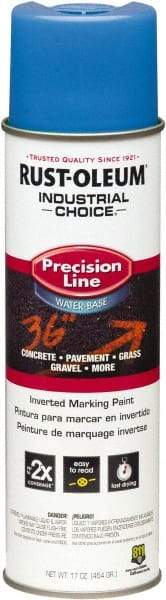 Rust-Oleum - 17 fl oz Blue Marking Paint - Water-Based Formula - All Tool & Supply