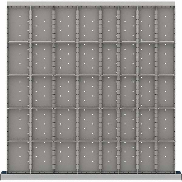 LISTA - 40-Compartment Drawer Divider Layout for 3.15" High Drawers - All Tool & Supply