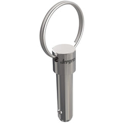 ‎5/16″ Pin Diameter, 1-3/4″ Grip Length, Heavy Duty Marine Hitch Detent Pin Kwik-Lok Pin, Stainless Steel