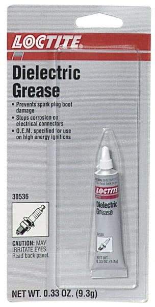 Loctite - 0.33 oz Tube Silicone General Purpose Grease - Clear, 400°F Max Temp, - All Tool & Supply