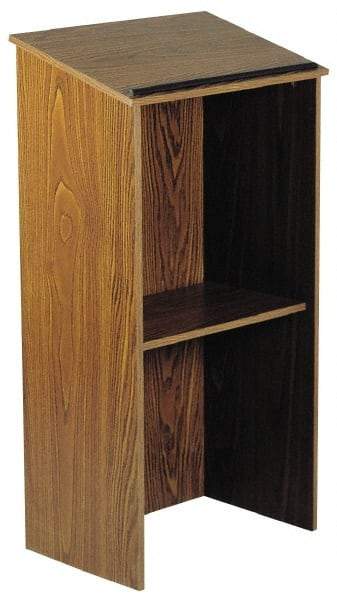 Oklahoma Sound - Mahogany Full Floor Lectern - 16" Deep x 23" Wide - All Tool & Supply