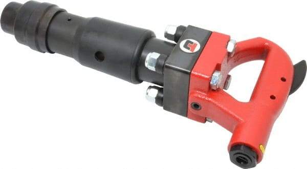 Universal Tool - 2,100 BPM, 3-3/4 Inch Long Stroke, Pneumatic Chipping Hammer - 30 CFM Air Consumption, 3/8 NPT Inlet - All Tool & Supply