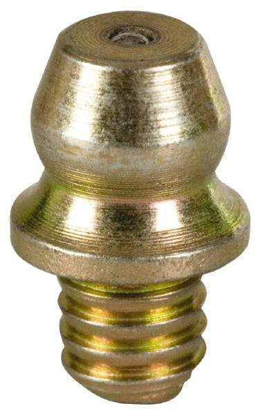 Value Collection - Straight Head Angle, 3/16 Thread Steel Drive-In Grease Fitting - All Tool & Supply