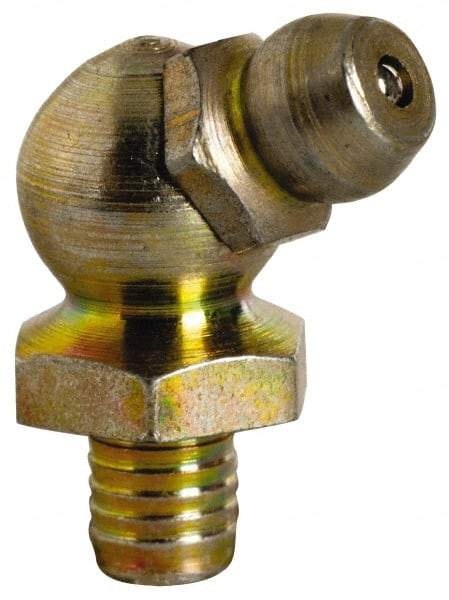 Value Collection - 65° Head Angle, 3/16 Thread Steel Drive-In Grease Fitting - All Tool & Supply