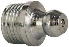 Value Collection - Straight Head Angle, 3/8 Thread Steel Drive-In Grease Fitting - All Tool & Supply