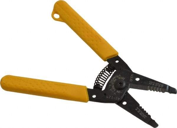 Ideal - 30 to 22 AWG Capacity Wire Stripper - 6" OAL, Plastic Cushion Handle - All Tool & Supply