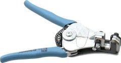 Ideal - 22 to 14 AWG Capacity Automatic Wire Stripper - 7" OAL, Plastic Cushion Handle - All Tool & Supply