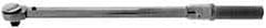 Apex - 1/4" Drive, 30 to 150 In/Lb, Click Type Torque Wrench - 1 Ft/Lb Graduation, 9-1/2" OAL - All Tool & Supply